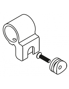 PINZA SUJECIÓN TUBO Ø30X3...