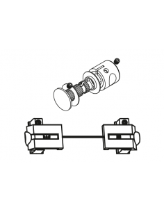 Pomo apertura simple DG28...