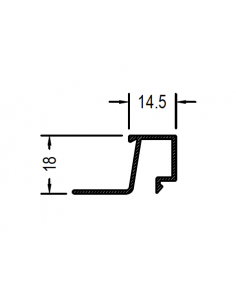 Junquillo recto H 22mm