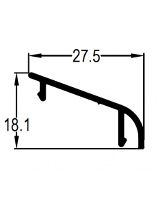 Tapa Anclaje Curva DG CERO