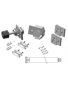 Kit motorizado para cristal...