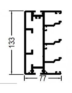 Guía Lateral 3 Carriles DG26