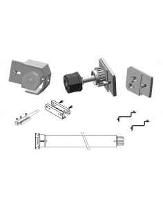 Kit motorizado para cristal...