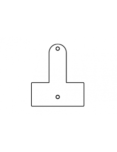 Tapa perfil lomo techo fijo