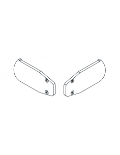 Tapa Pasamanos 110mm pared...