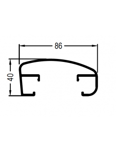 Pasamanos Oval DG CERO