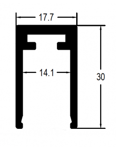 Marco para Cristal 9/10...