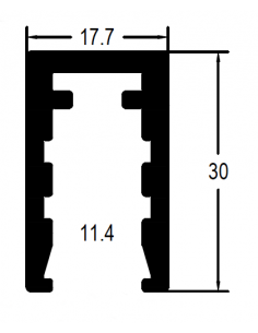 Marco para Cristal 8/9...
